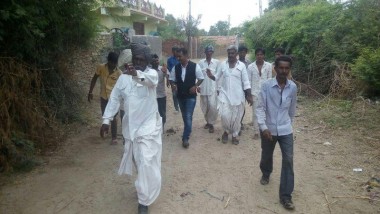 गुजरात प्रदेश में बनासकांठा जिला के पुरग्रस्त ईलाको की मुलाकात-2015 