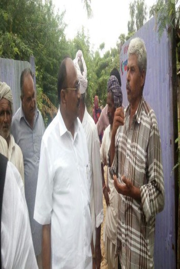 Visit to flood affected areas of Banaskantha District of Gujarat 